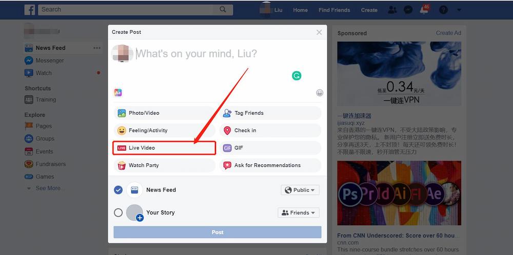 How to Streaming to Facebook Live Via Rtmps(EH901&ES901) How to Streaming to Facebook Live Via Rtmps(EH901&ES901)